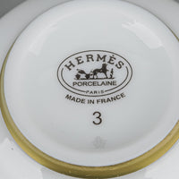 HERMES Cheval D'Orient Floral Espresso Cups Set of 4