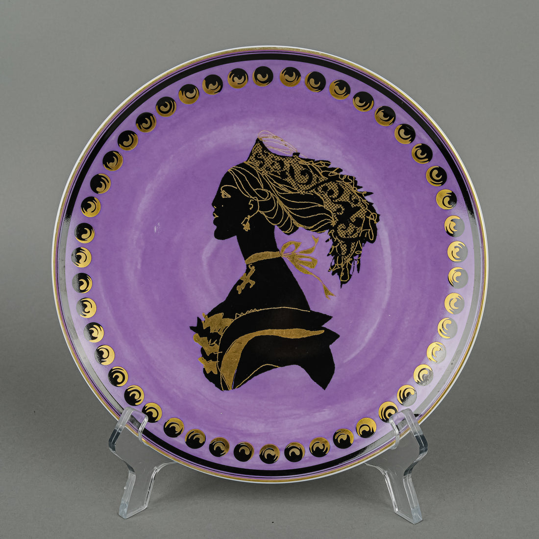 CHRISTIAN LACROIX Les Mythologies Dessert Plates Set Of 6