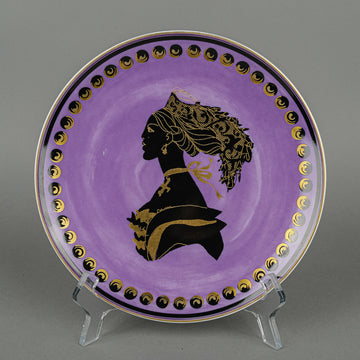 CHRISTIAN LACROIX Les Mythologies Dessert Plates Set Of 6