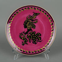 CHRISTIAN LACROIX Les Mythologies Dessert Plates Set Of 6