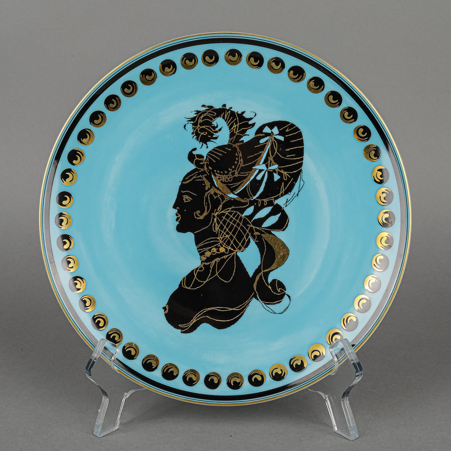 CHRISTIAN LACROIX Les Mythologies Dessert Plates Set Of 6