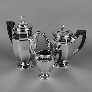 CHRISTOFLE Gallia Silver Plate Tea & Coffee Service 7 Pieces