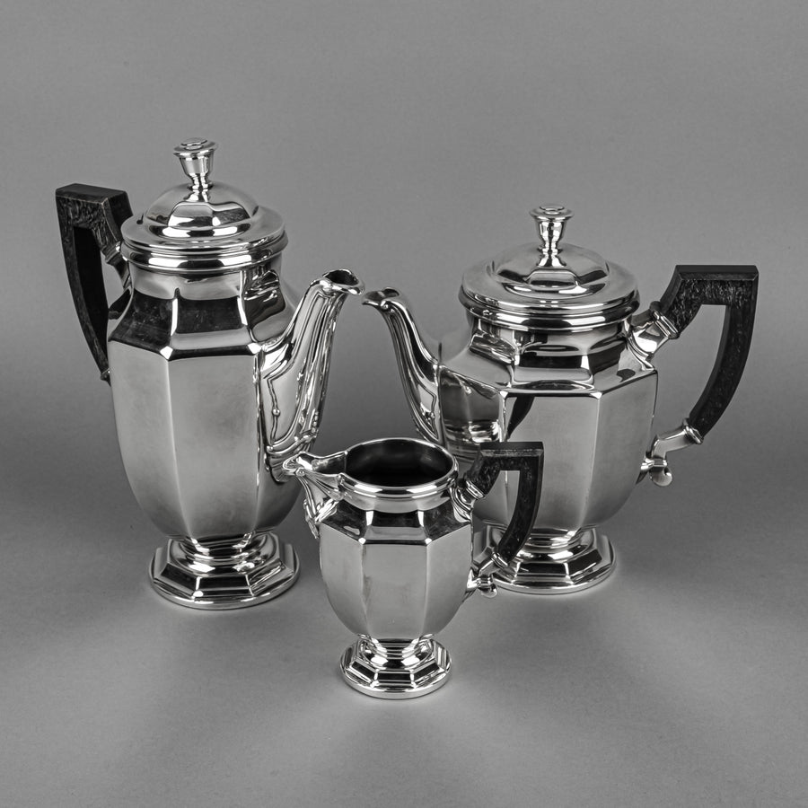 CHRISTOFLE Gallia Silver Plate Tea & Coffee Service 7 Pieces