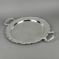 ONEIDA  Silverplate Tray With Handles