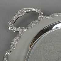ONEIDA  Silverplate Tray With Handles