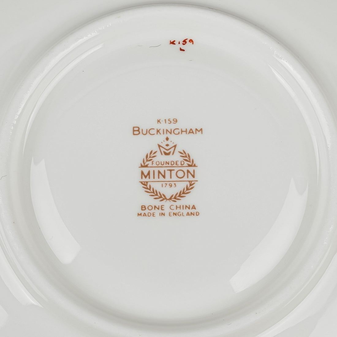 MINTON Buckingham K159 Cream Soup & Saucers Set Of 4 - 8pcs