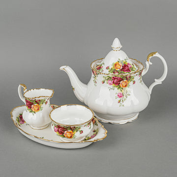 ROYAL ALBERT Old Country Roses Tea Service 5 Pieces