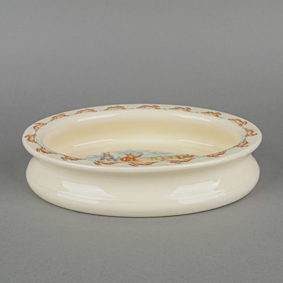 ROYAL DOULTON Barbara Vernon Bunnykins Oval Baby Bowl