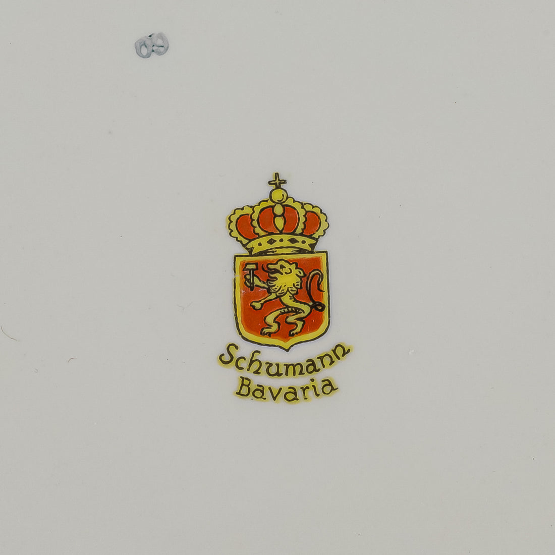 SCHUMANN Dresden Line Pierced Luncheon Plates Set of 4