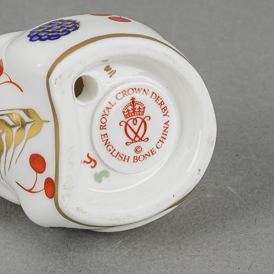 ROYAL CROWN DERBY Paperweight Harvest Mouse