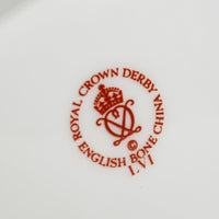 ROYAL CROWN DERBY Paperweight Bull - Old Imari Accent