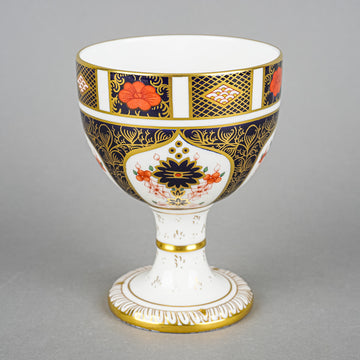 ROYAL CROWN DERBY Old Imari 1128 Wine Goblet