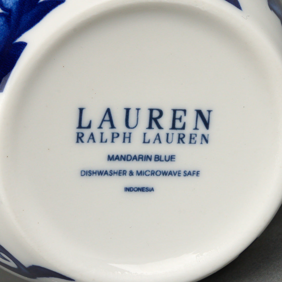 RALPH LAUREN Mandarin Blue Mugs - Set of 4