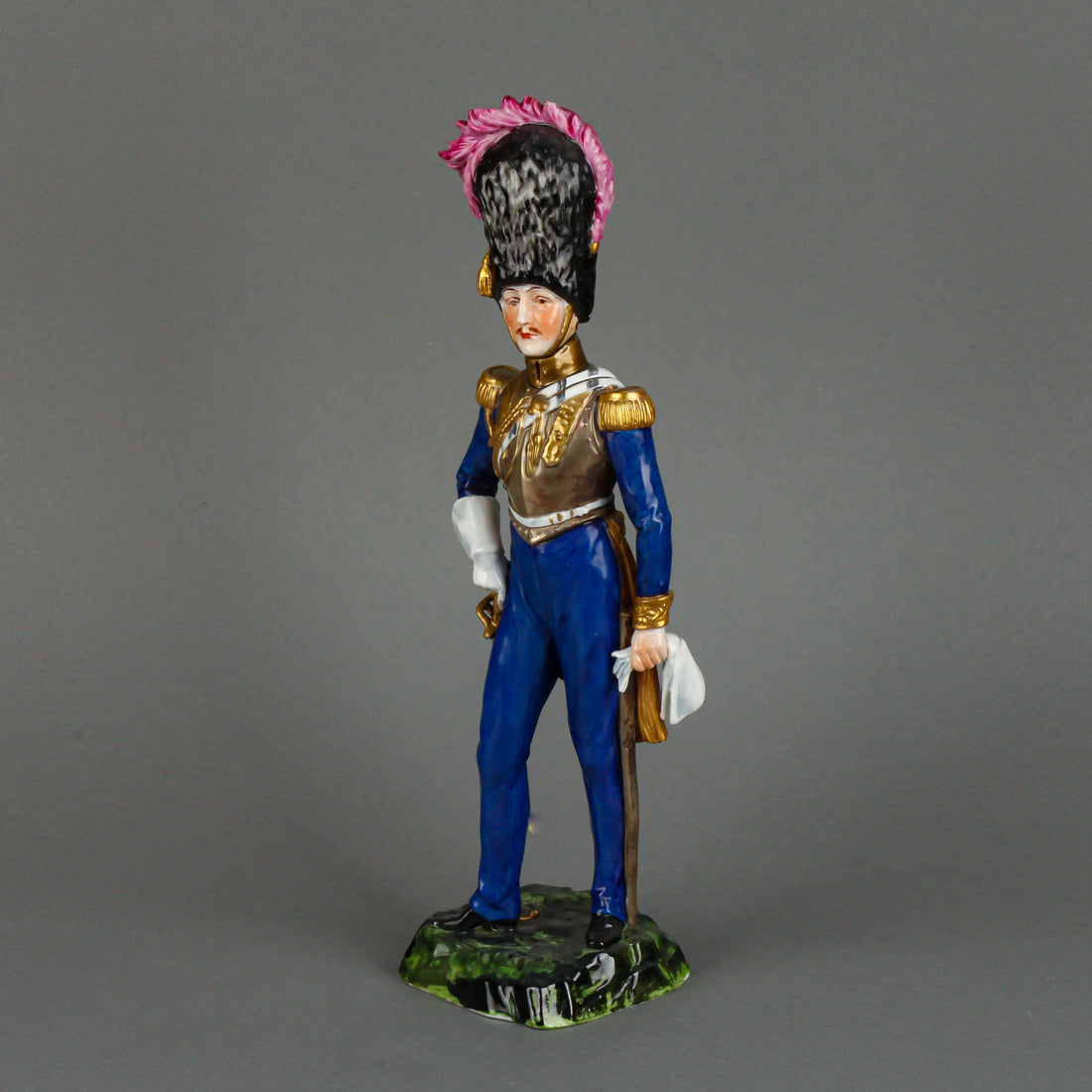 DRESDEN Royal Horse Guard Figurine