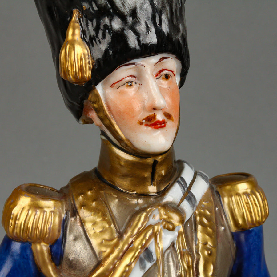 DRESDEN Royal Horse Guard Figurine