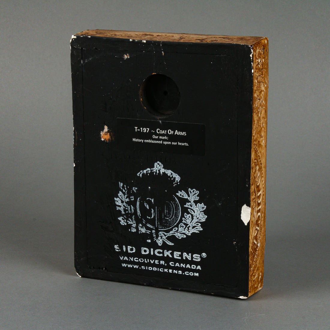 SID DICKENS T197 Coat of Arms Memory Block