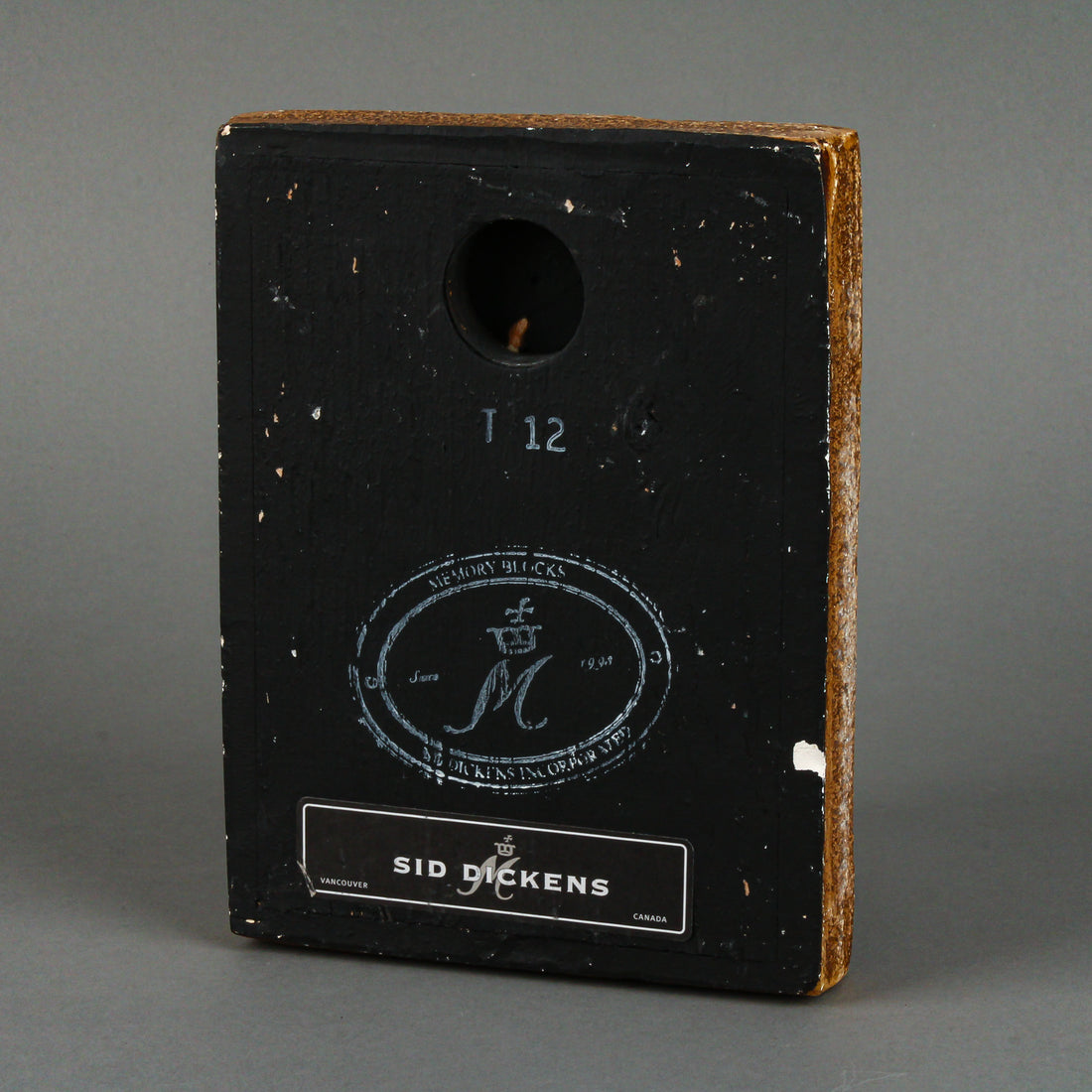 SID DICKENS T12 Alpha Memory Block