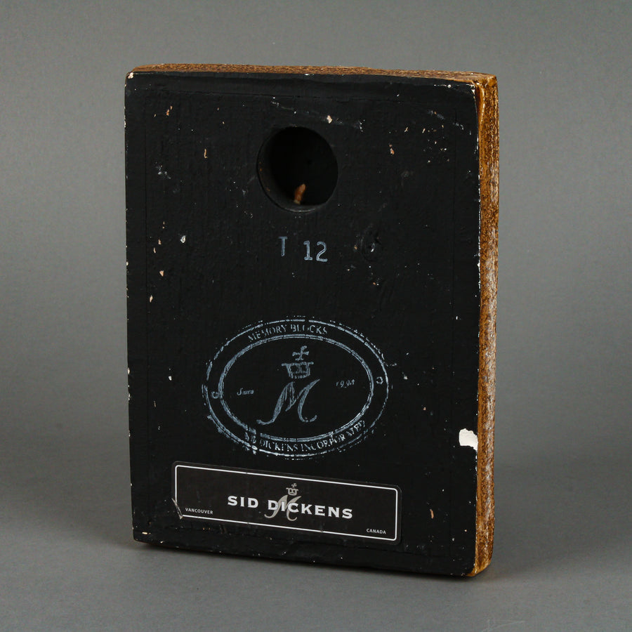 SID DICKENS T12 Alpha Memory Block