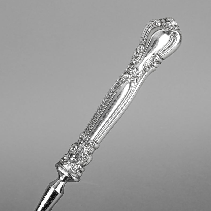 BIRKS Chantilly Sterling Handle Stainless Steel Carving Set 3pcs