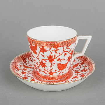 ROYAL CROWN DERBY Pembroke Demitasse & Saucer