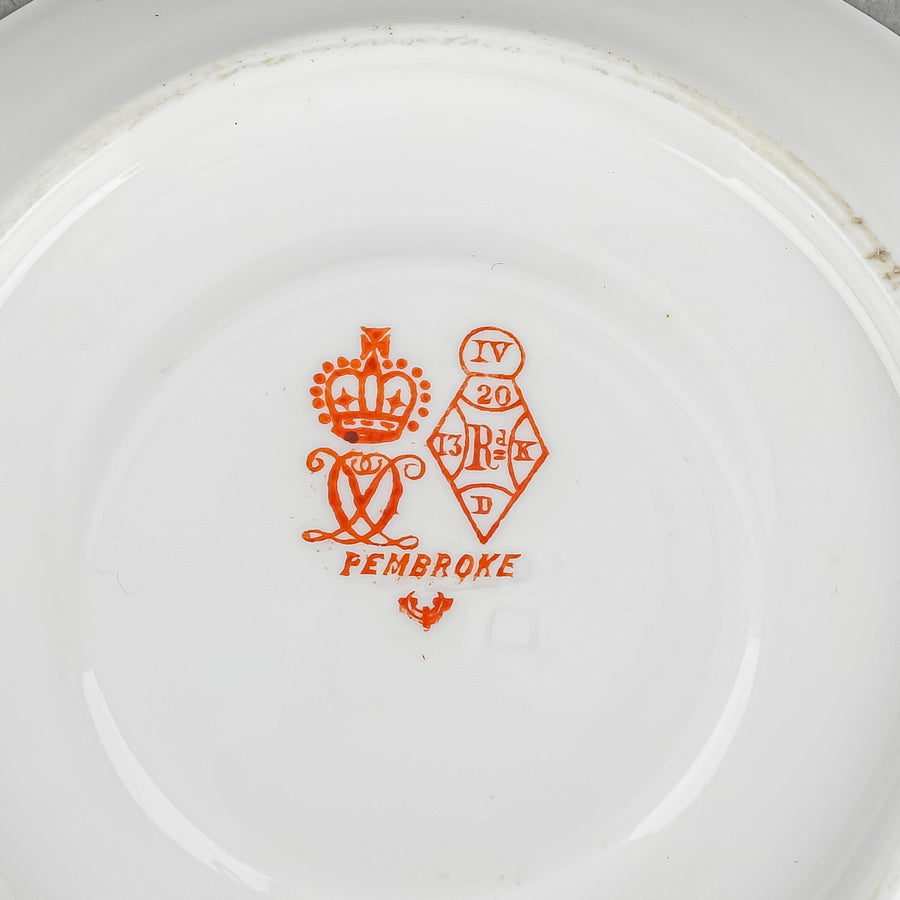 ROYAL CROWN DERBY Pembroke Demitasse & Saucer