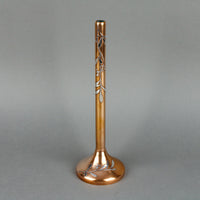 HEINTZ ART METAL SHOP Sterling Silver on Bronze 3684 Vase