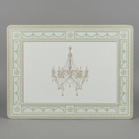 PIMPERNEL Board Placemats Set Of 4 Boxed - Chandeliers