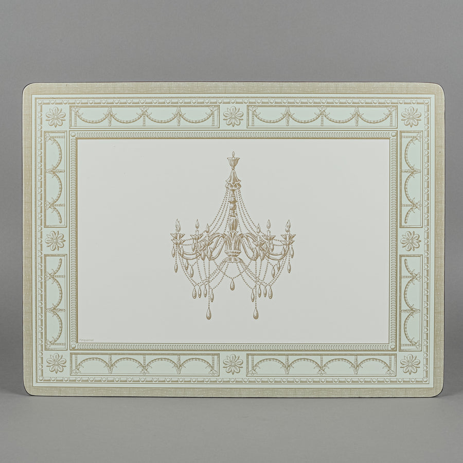 PIMPERNEL Board Placemats Set Of 4 Boxed - Chandeliers