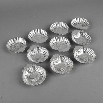 BIRKS STERLING 925 Silver Shell Dishes Set of 10
