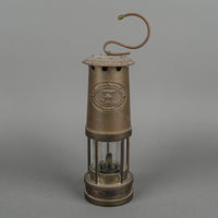 VIntage E THOMAS & WILLIAMS Cambrian Welsh Miners Lamp With Hook
