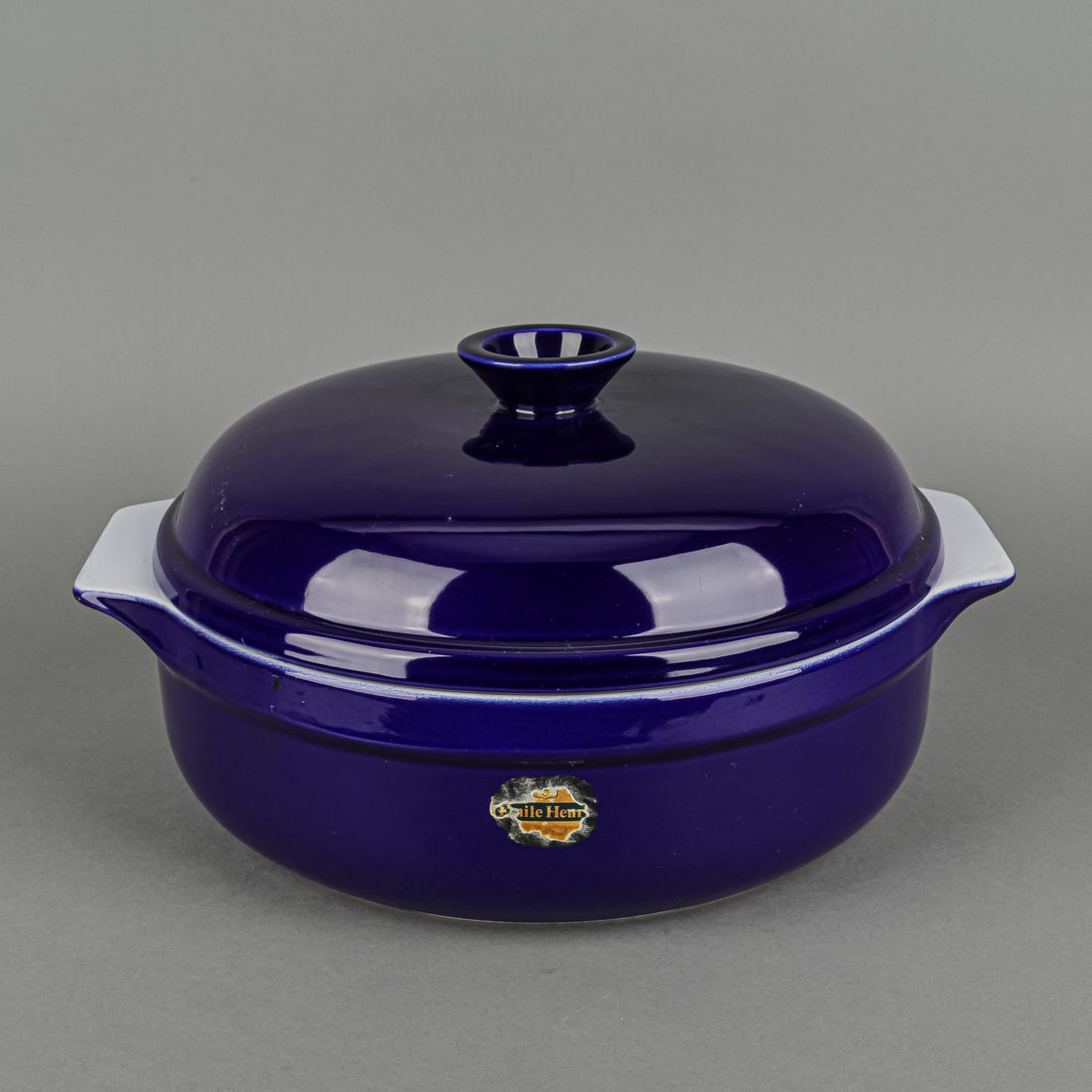 EMILE HENRY Stoneware Dutch Oven 84-40 Blue