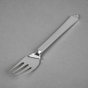 GEORG JENSEN Pyramid Sterling Salad/Dessert Forks Set of 3
