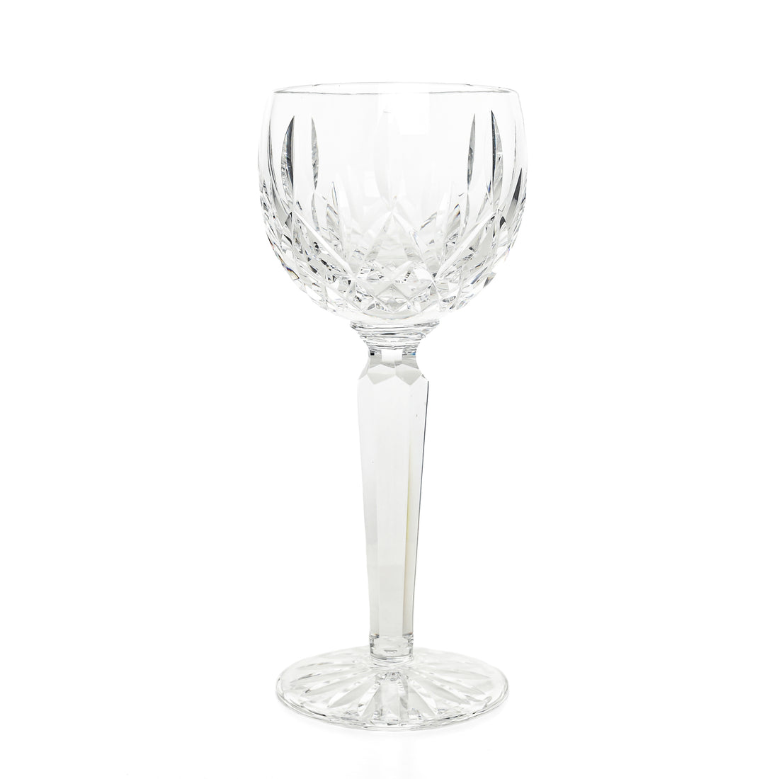 WATERFORD Lismore Hock Wine Glasses Set of 4