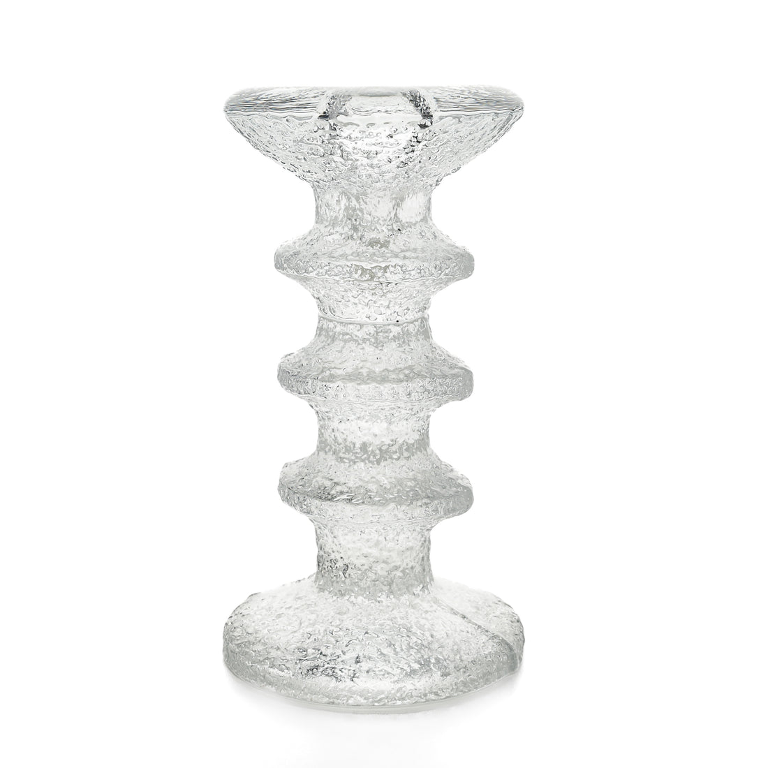 IITTALA Timo Sarpaneva FESTIVO Three Ring Candlesticks