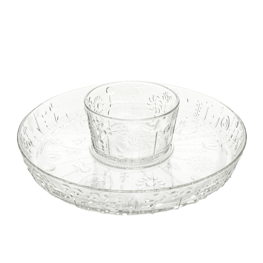 IITTALA Oiva Toikka FLORA Chip & Dip 2 Pieces