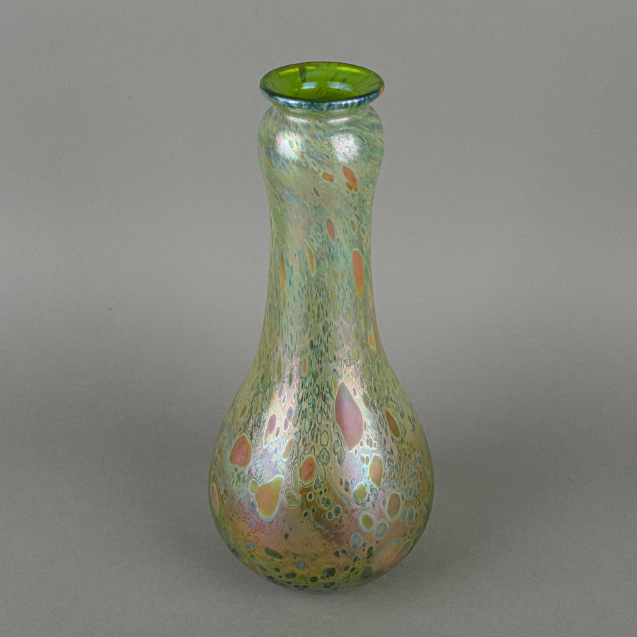KARL SCHANTZ Iridescent Bottle Vase