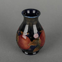 MOORCROFT Pomegranate Blue Ground Vase