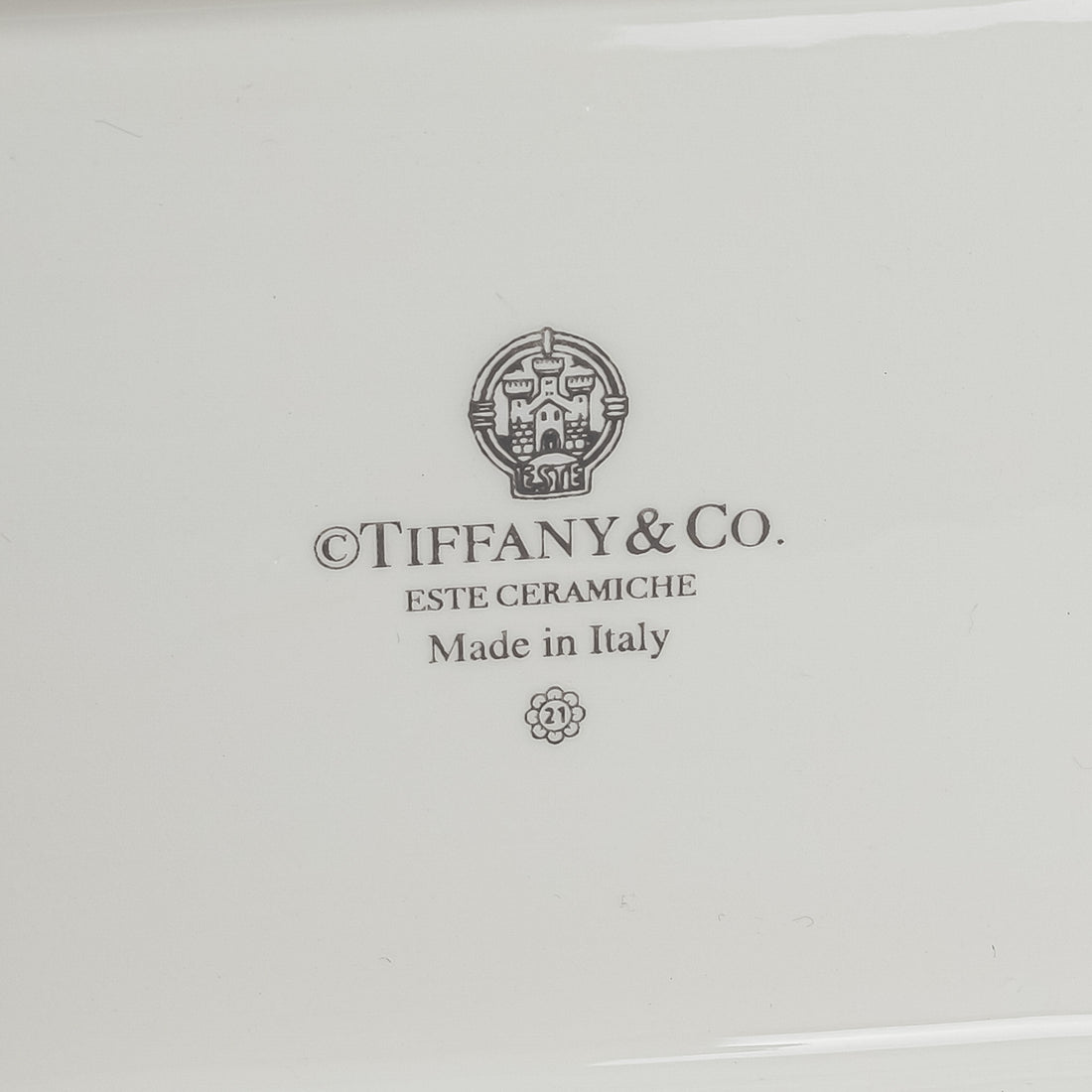 TIFFANY & CO Baby Elephant Ceramic Bookends Set/2