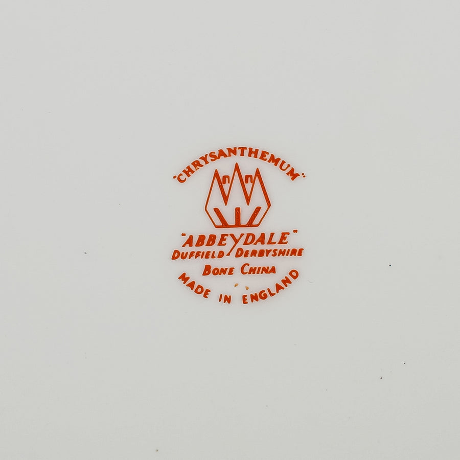 ABBEYDALE Chrysanthemum Dinner Plate