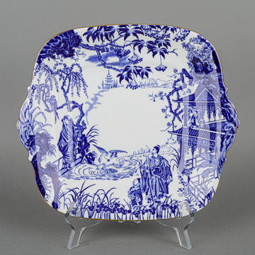 ROYAL CROWN DERBY Mikado Cake Plate