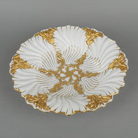 MEISSEN Embossed Gold Scroll Bowl 6198