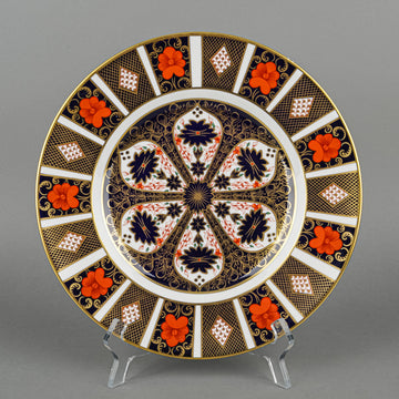 ROYAL CROWN DERBY Old Imari 1128 Dinner Plate
