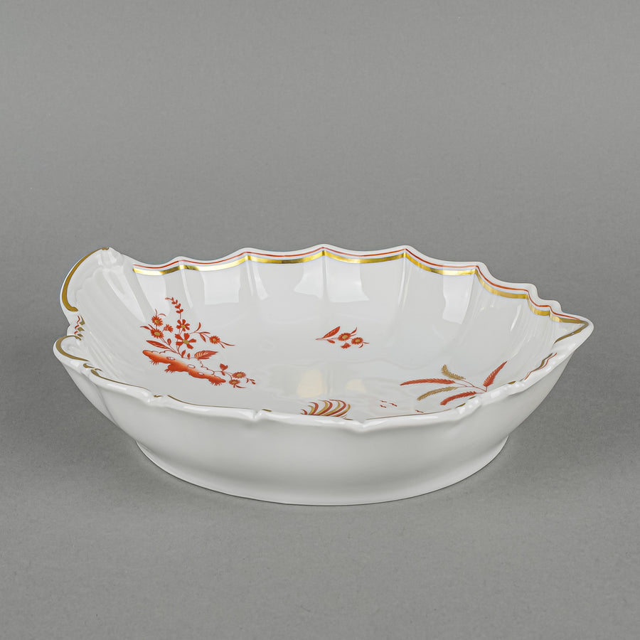 RICHARD GINORI Siena Rust Scalloped Tray/Dish