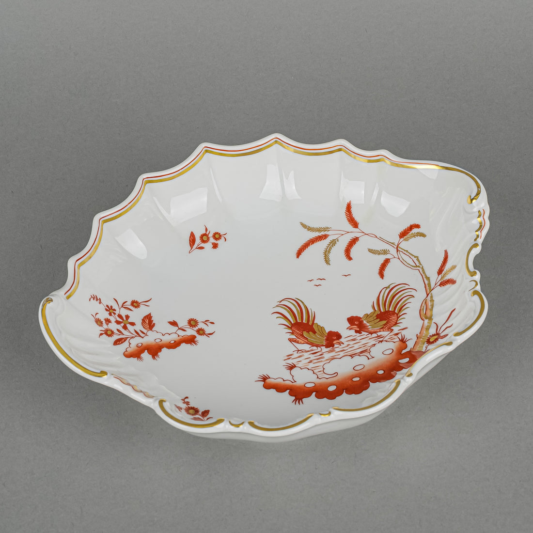 RICHARD GINORI Siena Rust Scalloped Tray/Dish
