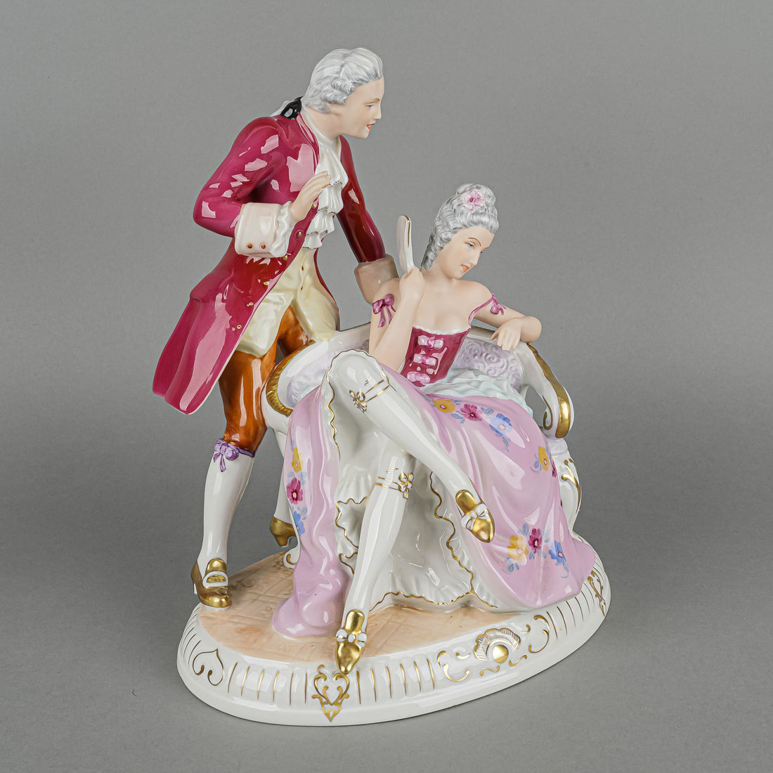 ROYAL DUX Figurine Courting Couple 1911/46