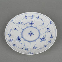 ROYAL COPENHAGEN Blue Fluted Plain Cup & Saucer 1/76