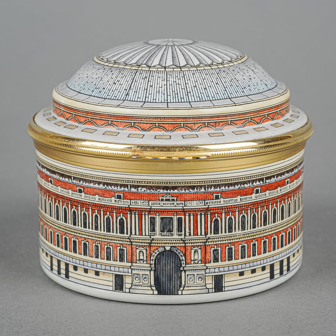 HALCYON DAYS Royal Albert Hall Enamel Music Box