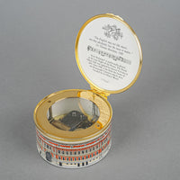 HALCYON DAYS Royal Albert Hall Enamel Music Box