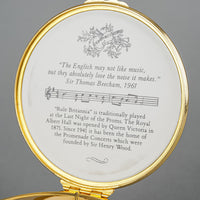 HALCYON DAYS Royal Albert Hall Enamel Music Box