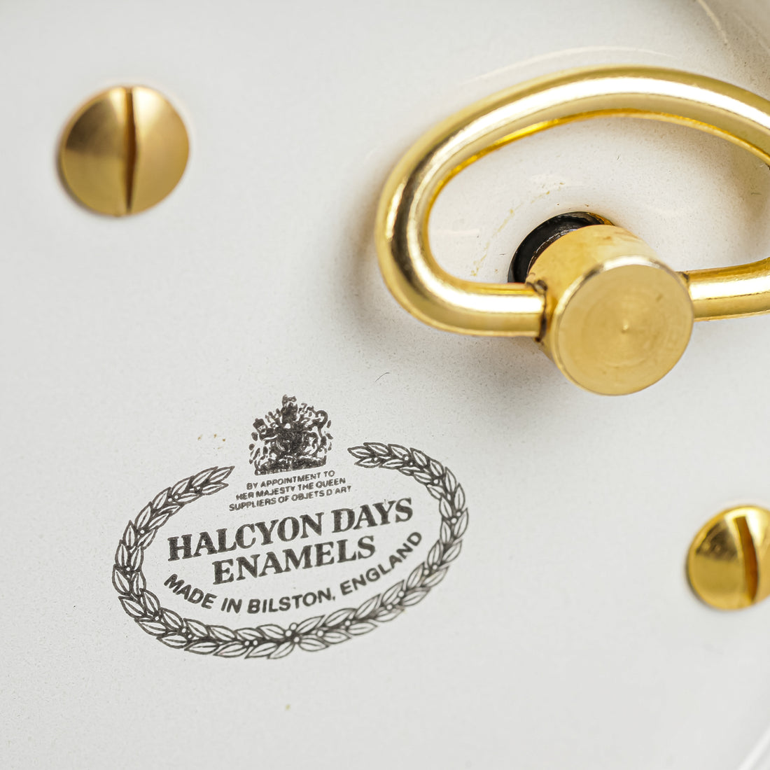 HALCYON DAYS Royal Albert Hall Enamel Music Box